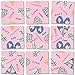 B Dazzle Hearts 9 Piece Scramble Square Puzzle Challenging Brain Teaser for Children AdultsBoosts Cognitive Function Problem Solving - Image 2