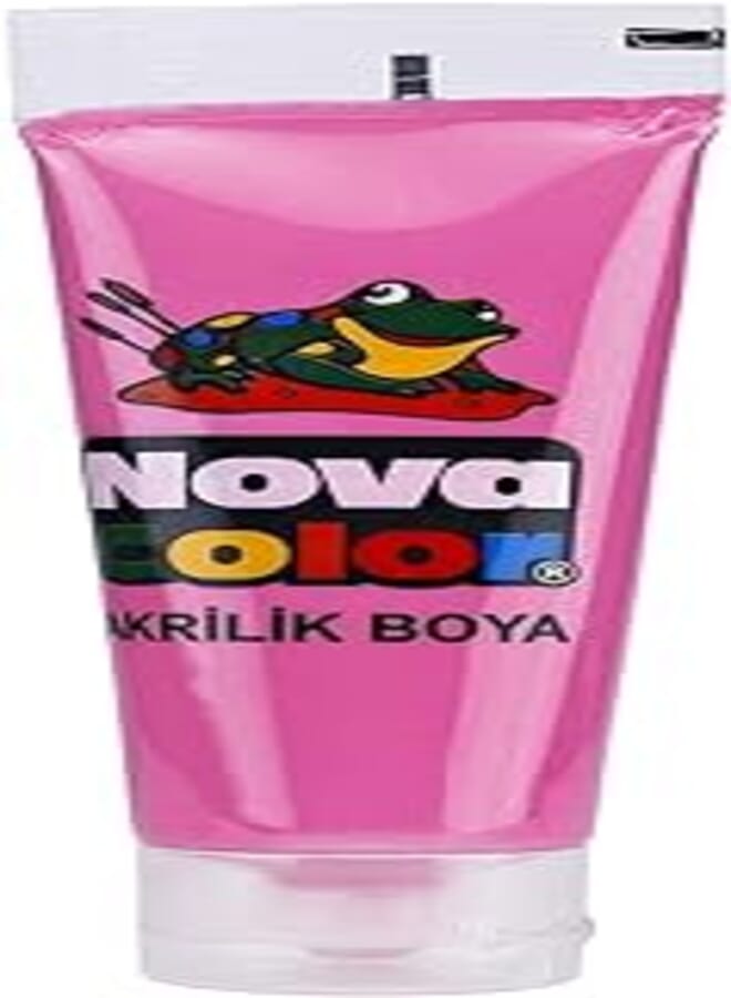 Nova turkish acrylic color tube 75mm pink nc-264