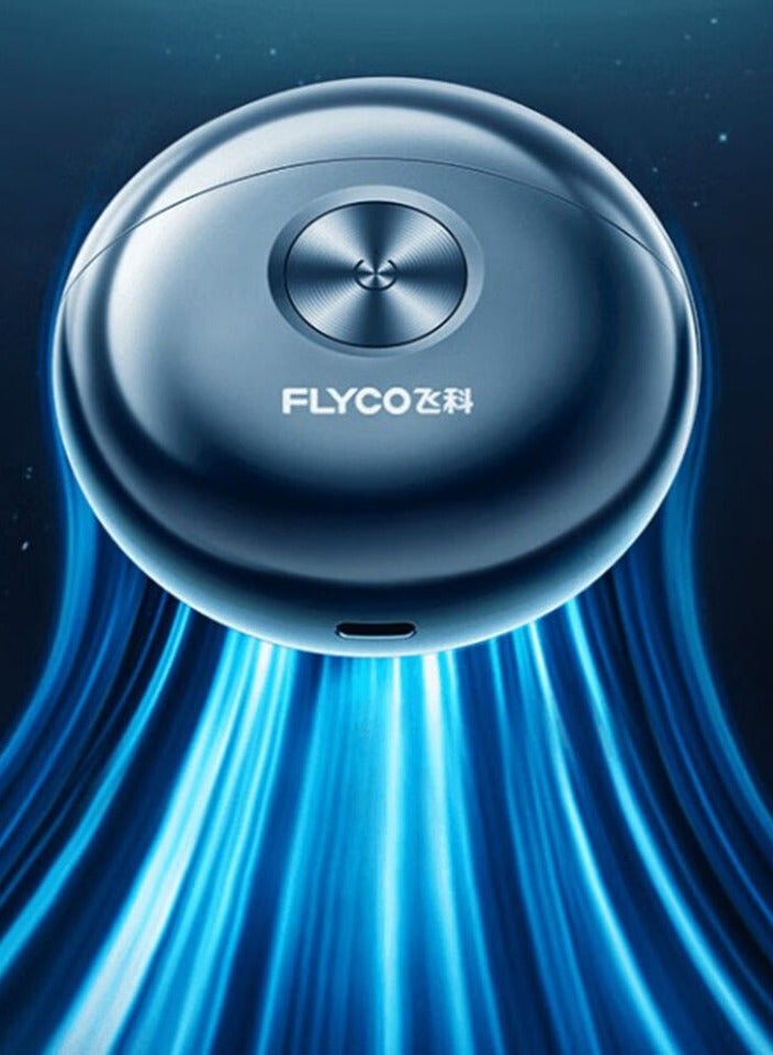 FLYCO Men's Dual Blade Rotate Electric Shaver Mini Portable Home Shaving Razor - FS891 - Image 4