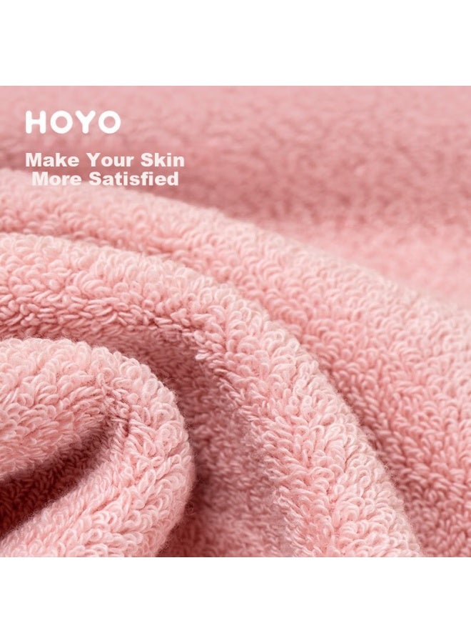 Hoyo Five-star Hotel Cotton Thick Soft Absorbent Quick-drying Bath Towel Sakura Color 70*140cm - Image 2
