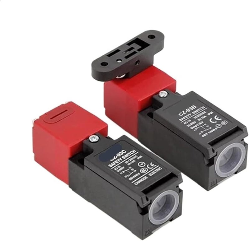 Safety Door Interlock Switch Key With Lock CZ 93CPM01 2NC 1NO 1NC 24V 220V - Image 3