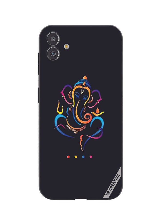 VR CREATIVE Protective Case Cover For Samsung Galaxy F14 Ganesh Ji Design Multicolour - Image 1