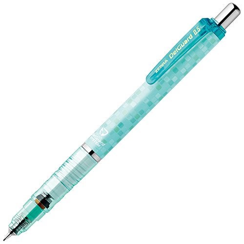 Zebra Technologies Zebra Mechanical Pencil DelGuard 05mm Square Blue Green Body PMA85SQBG - Image 1