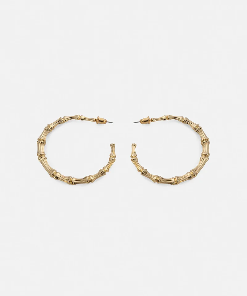 ابيكول Textured Hoop Earrings