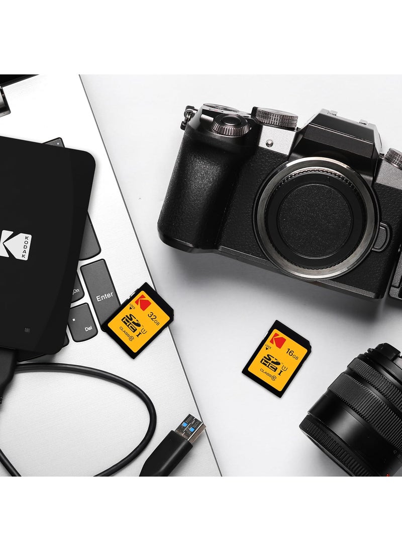 Kodak KODAK SDHC Card 32GB UHSI U1 V10 Premium up to 85MBs Read Speed for Full HD Video and HighResolution Pictures Compatible with SDHC Standard  EKMSD32GHC10K  - Image 2