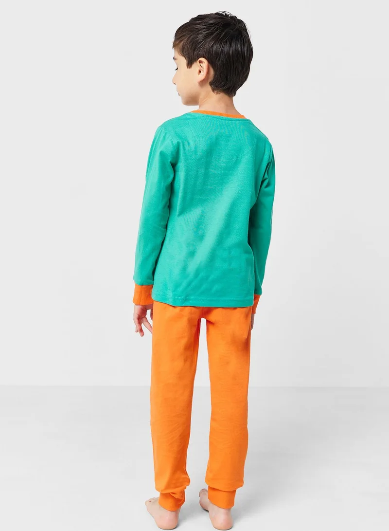 mothercare Lion Pyjamas - 2 Pack