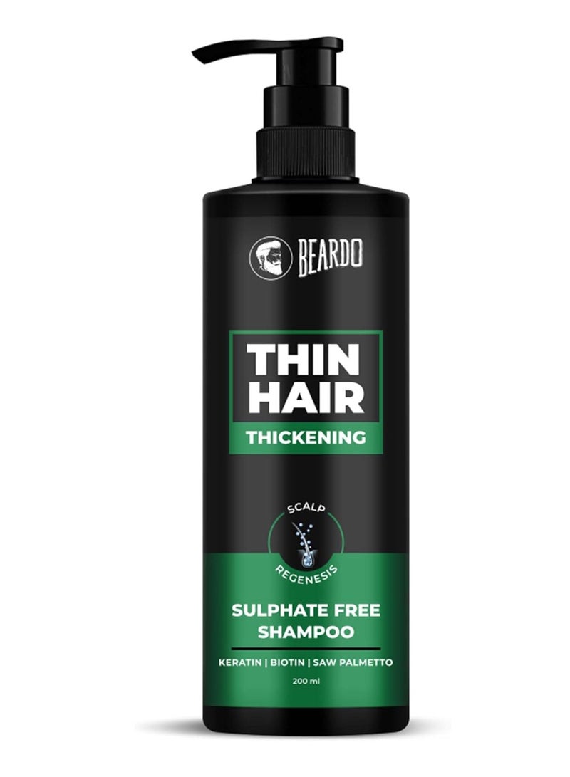 BEARDO Thin Hair Thickening Shampoo 200ml - Image 1