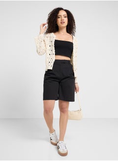 Ginger Knitted Crochet Cardigan  - Image 4