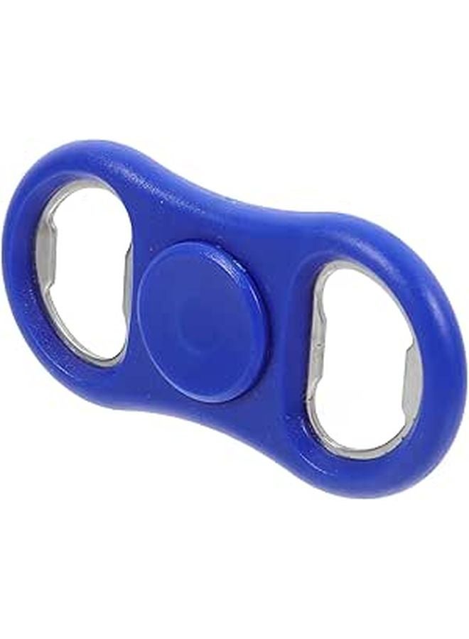 Blue Magnetic Bottle Opener For Fridge Kitchen Camping Bar Stainless Steel - Image 1