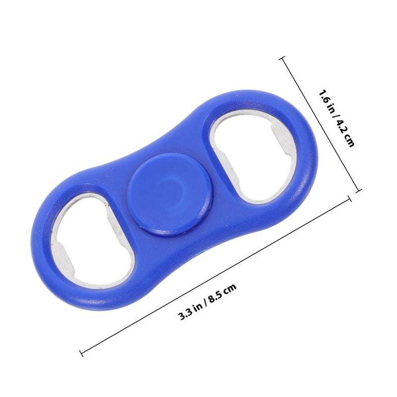 Blue Magnetic Bottle Opener For Fridge Kitchen Camping Bar Stainless Steel - Image 3