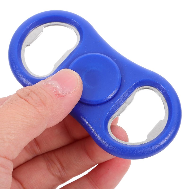 Blue Magnetic Bottle Opener For Fridge Kitchen Camping Bar Stainless Steel - Image 4