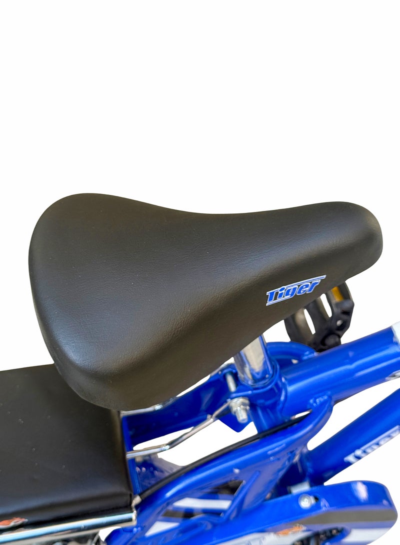 تايجر دراجة أطفال تايجر 12 بوصة مع سلة أمامية وكرسي خلفي – مناسبة للأعمار 2 إلى 5 سنوات - Image 3