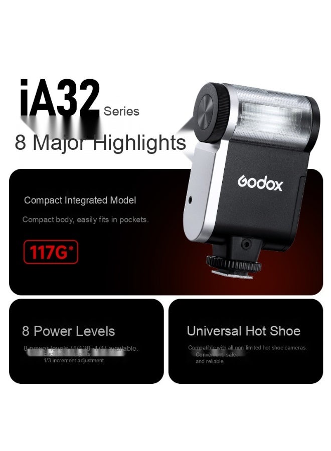 جودوكس فلاش كاميرا جيودوكس iA32 الكلاسيكي المتنقل للصورة الرقمية ومرآة غير مزدوجة - Image 2