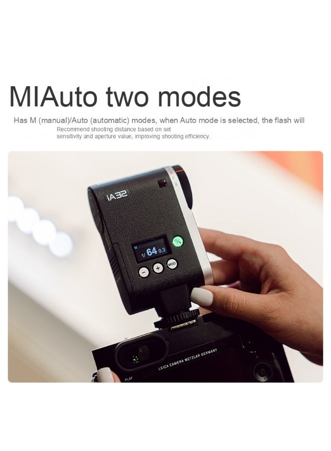 جودوكس فلاش كاميرا جيودوكس iA32 الكلاسيكي المتنقل للصورة الرقمية ومرآة غير مزدوجة - Image 4