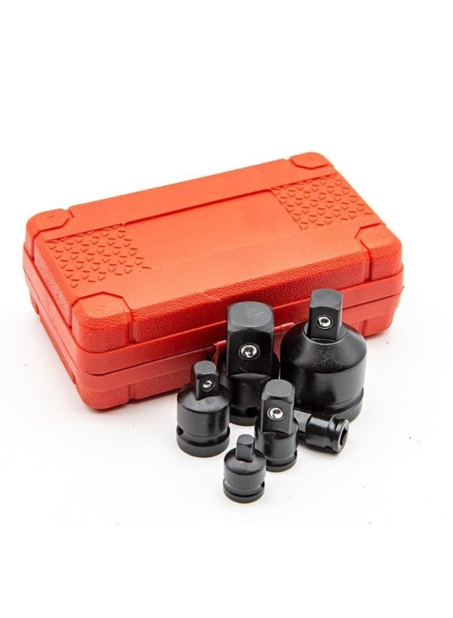 6pcs 1/2-Inch Drive Pipe Plug Socket Set, Cr-Mo, Male/Female Set, 7/16", 1/2", 5/8", 9/16", Tapered Male Square Drive, Chamfered Female Square Drive (Size : 6PCS)  - Image 5