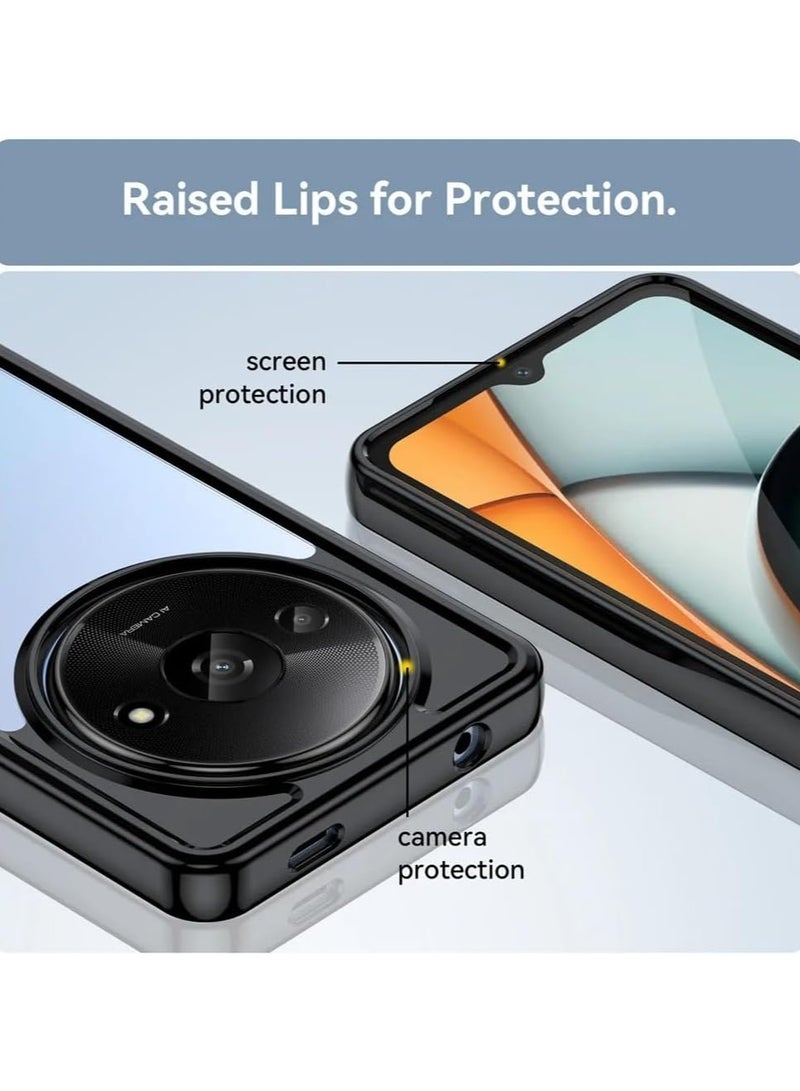 general Xiaomi Redmi A3 Case, No Yellowing Military Grade Drop Protection Thin Flexible Silicone TPU Shockproof Protective Slim Fit Phone Cover - Image 2