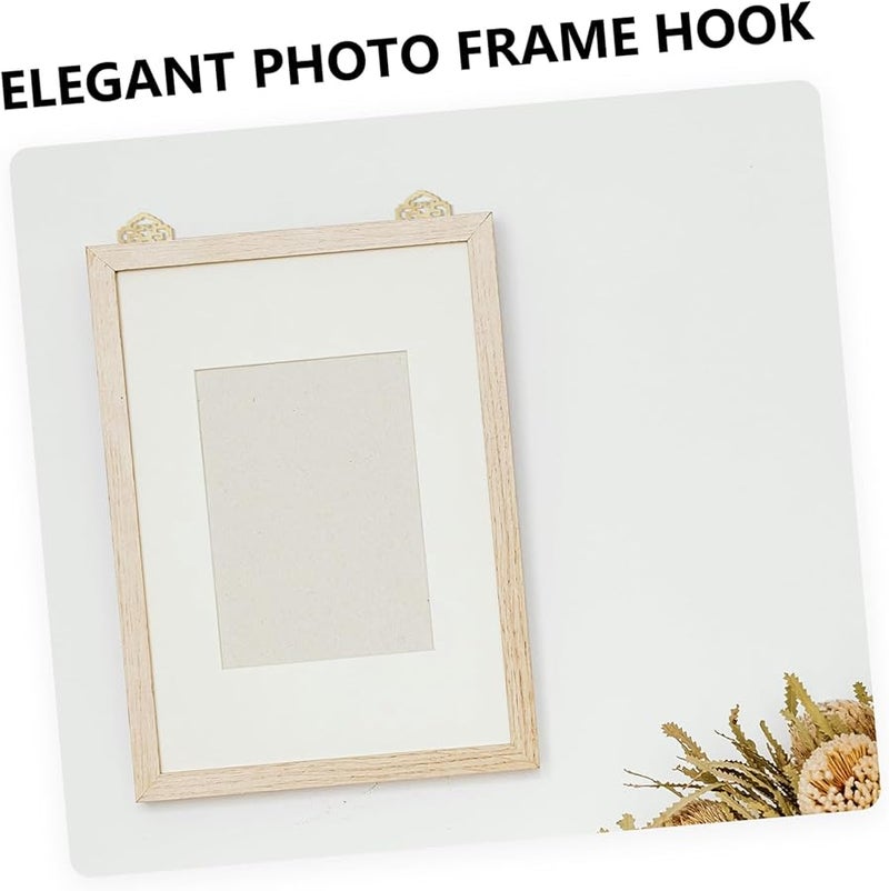 Tehaux 10 أزواج من علاقات الصور القوية وخطاطيف الحائط لتثبيت الأعمال الفنية والديكور بسهولة - Image 4