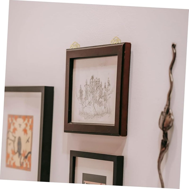 Tehaux 10 أزواج من علاقات الصور القوية وخطاطيف الحائط لتثبيت الأعمال الفنية والديكور بسهولة - Image 5