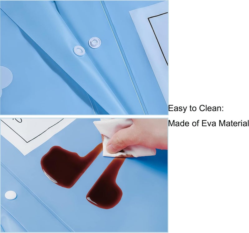 Fewlby Kids Waterproof Raincoat with Dinosaur Design - Image 5