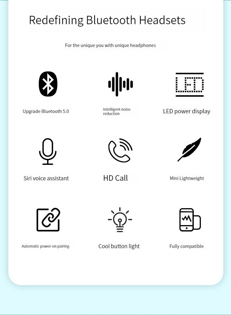 SAB TWS Binaural Earbuds True Wireless With Mic Support Call Video - Image 5