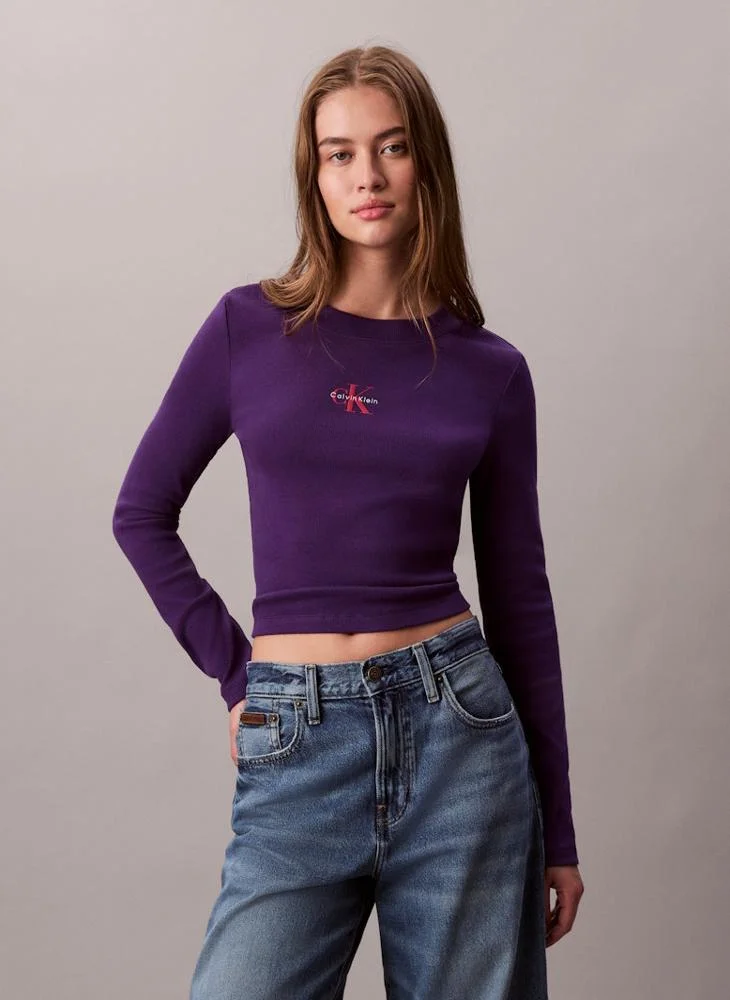 كالفن كلاين جينز Graphic Crew Neck T-Shirt