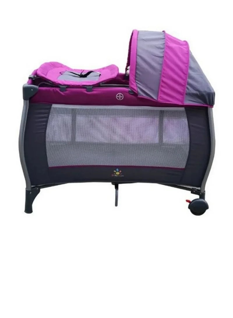 Baby bed with toys - Image 1