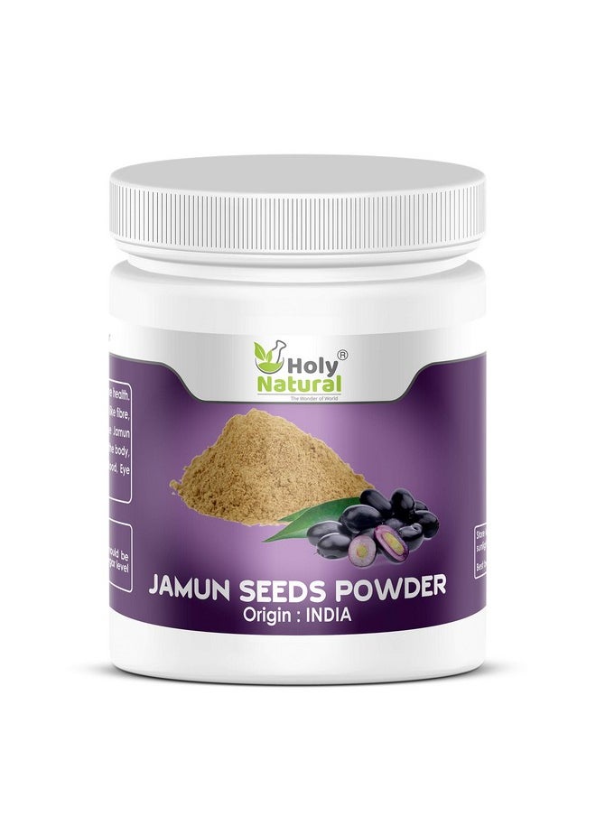 Holy Natural - The Wonder of World Holy Natural Jamun Seeds Powder - 250 Gm  - Image 1