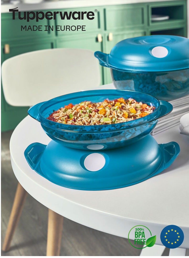 توبروير علبة تسخين  ميكرويف لحفظ طعام من تابروير 700 مل- أزرق - Image 1