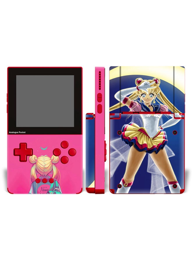 Straight Hair Analogue Pocket FPGA Film Retro Game Handset Color Sticker Protection-Color:XY-FPGA-0142 - Image 1