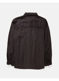 American Eagle AE Long-Sleeve Button-Up Shirt  - Image 3