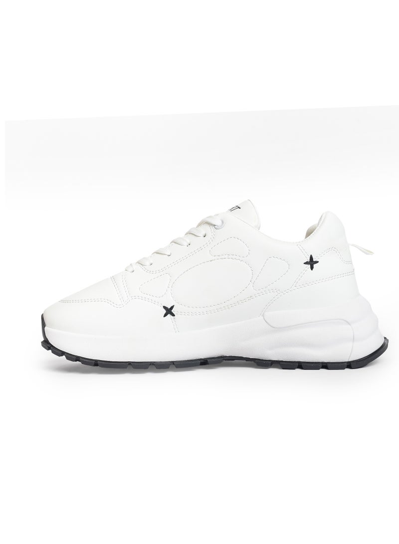 Desert Chaunky Sole Fashion Lace-up Sneakers For Men - Image 3