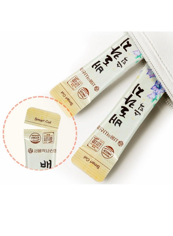GASHINA STORY Korean Bellflower Root Pear Extract Liquid Concentrate - Balloon Flower Root 10g x 30 Sticks (Premium Pack), Natural Pear Juice, All-Natural Doraji 배도라지청 - 100% Korean Ingredients, 1 Month Supply - Image 4