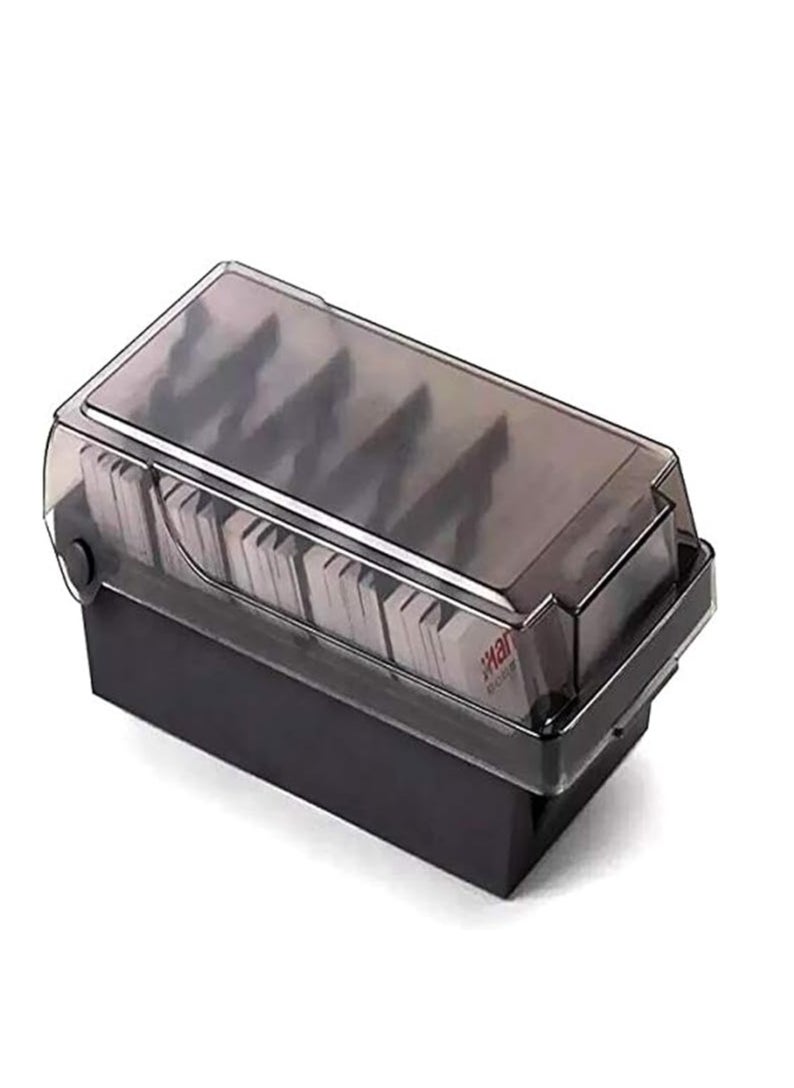 KWTrio - Business Card Holder Rolodex with Alphabet 600Cards - Image 1