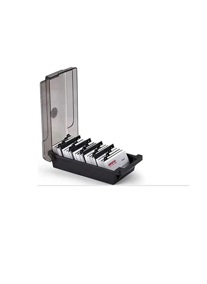 KWTrio - Business Card Holder Rolodex with Alphabet 600Cards - Image 1