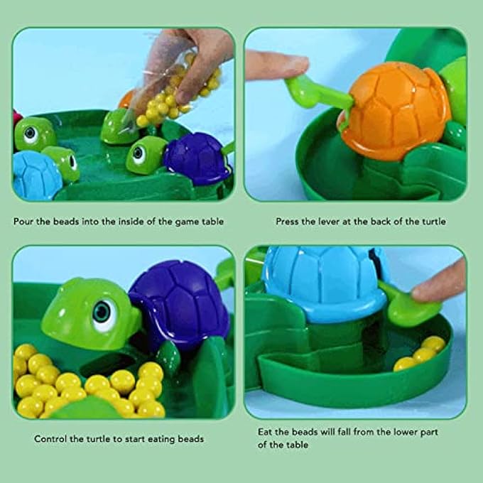 Keenso Hungry Turtle Board Game,Intense Game of Quick Reflexes, Family Board Games for Kids,Adults - Image 5