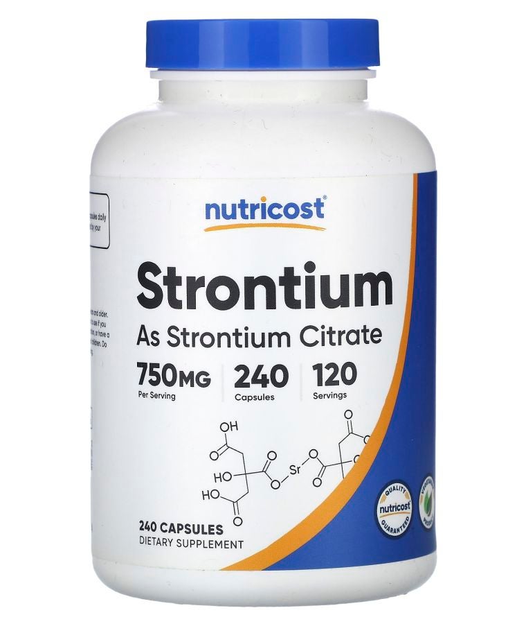 Strontium 240 Capsules (375 mg per Capsule)