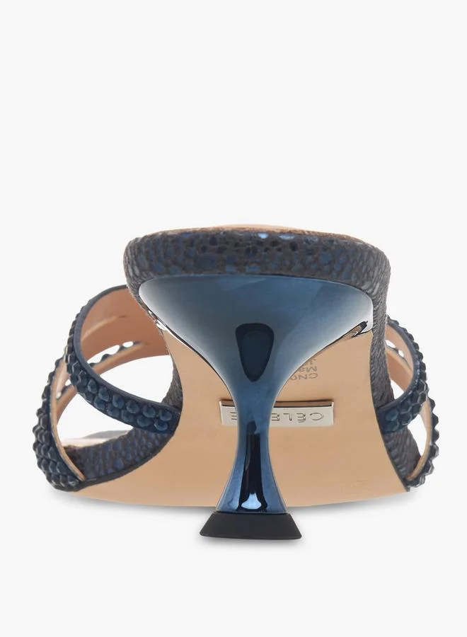 Celeste NAVY Sm-Ladiessandalsheel Sandalsheel Sandals for Women | Best Price UAE
