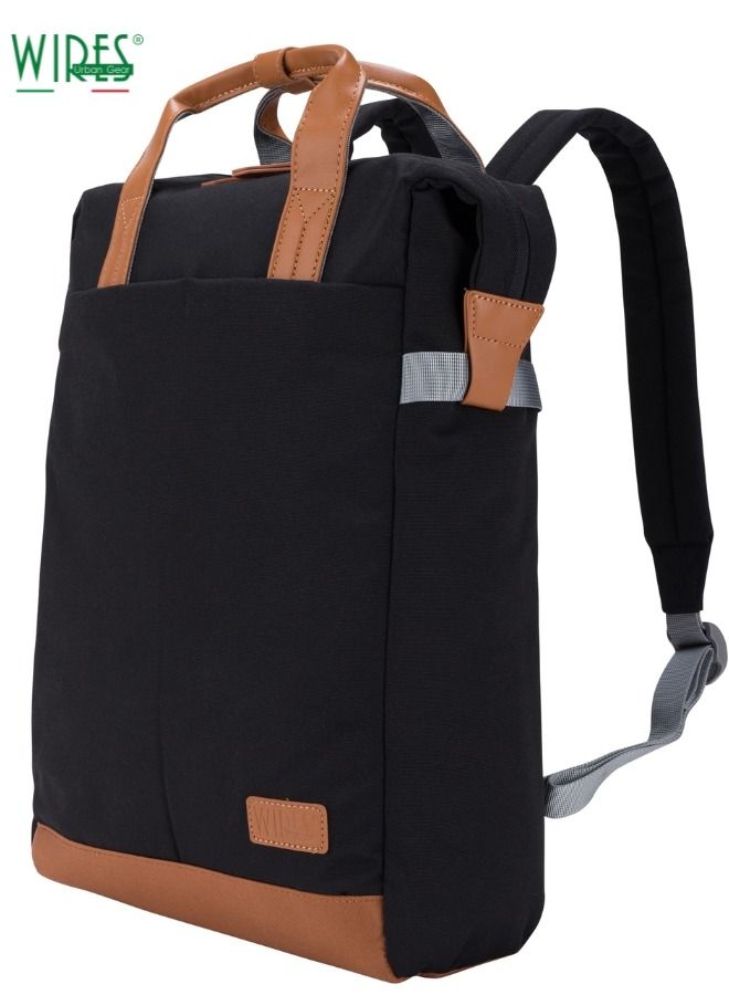 Wires Professional Travel Laptop Backpack, Extensible Business Bag, Water Resistant College Backpack - Image 1