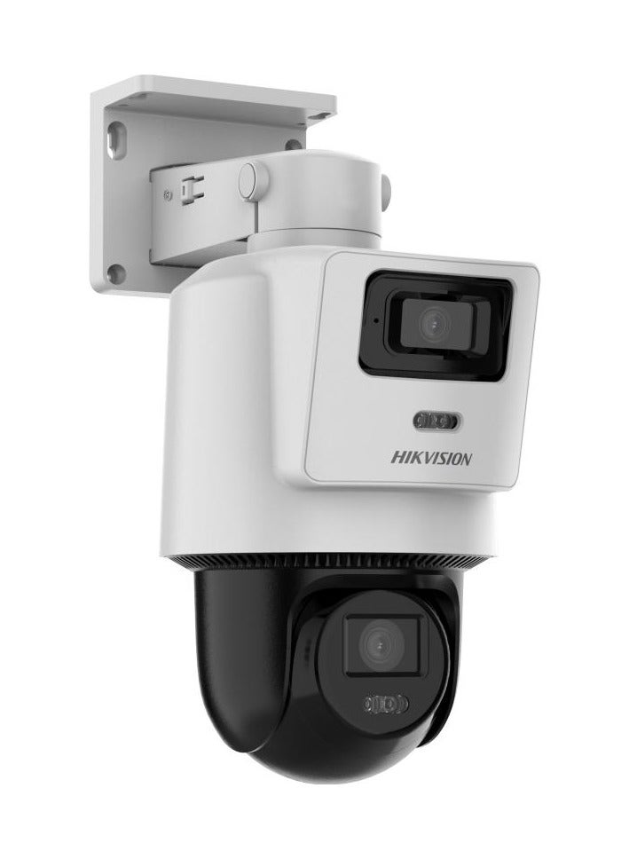 HIKVISION DS-2SE2C200MWG-E/12 TandemVu 2MP+2MP Fixed Lens POE PT Network Camera, Hybrid IR & White Light, 30m Illuminator, ICR Day/Night, 300 Presets, H.265/H.264 Compression, 2MP Resolution, Built-in Microphone & Speaker, Up to 512GB MicroSD, IP66 Weatherproof, PoE, Motion Detection, Smart Supplement Light, Remote Access via Hik-Connect | DS-2SE2C200MWG-E/12 - Image 4