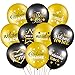 Harrycle 45 Pcs Welcome Home Balloon Decoration 12 Inch Black and Gold We Missed You So Much Balloon for Family Gathering Housewarming Reunion Army Theme Home Deployment Return Party - Image 3