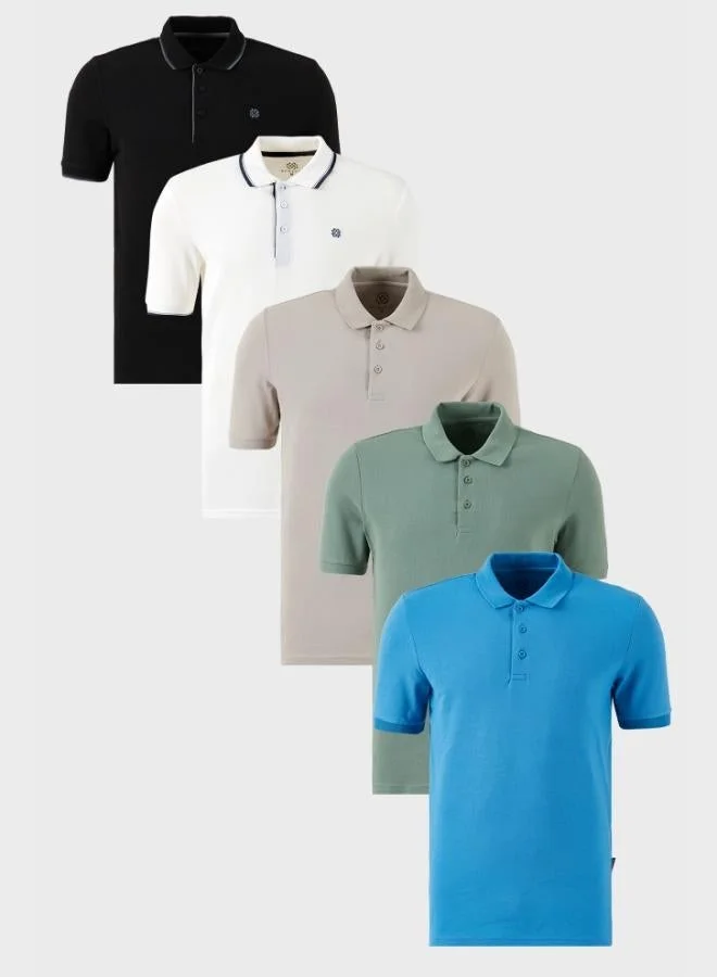 بوراتي تيشيرت رجالي قطن بولو  قطع