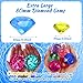 MARFOREVER Extra Large Diving Gems Pool Toys 60 MM Extra Big Diamond Pastel Pirate Treasure Gem Huge Acrylic Diamond Pool Gems Set for Summer Swimming Party Favors Boy Girls Dive Toy Training Gift - Image 4