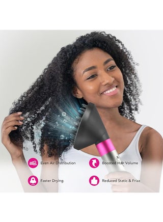 مرفق موزع الشعر المحمول لديسون لـ Airwrap HS05 HS03 HS01، فوهة موزع مجفف الشعر لتحويل مصفف الهواء إلى مجفف الشعر - view 3