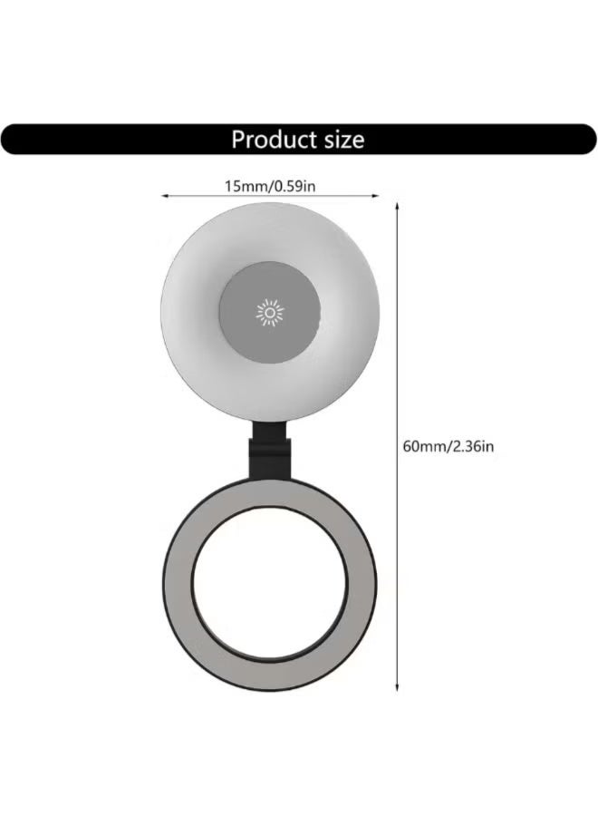 VOLUO Magnetic Foldable Selfie Ring Light Professional Illumination and Smart Design - Image 4