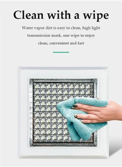 DUNISO Led Ceiling Light, Square Kitchen And Bathroom Light, Ceiling Panel Light, 6500K, 12W, Energy Saving, Easy To Clean, Suitable For Balconies, Corridors, Kitchens, Toilets, 267*267mm  - Image 5
