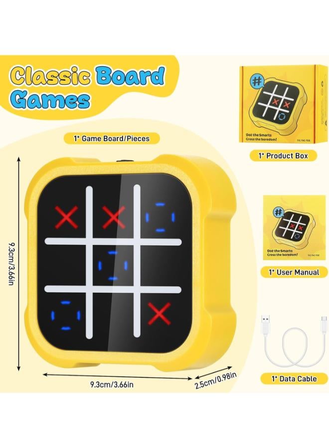 3-in-1 Electronic Tic Tac Toe Bolt Game Console - Image 1