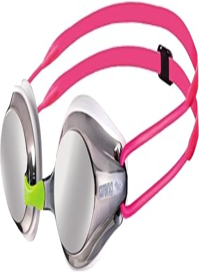 arena - Arena Tracks Unisex Adult Essential Racing Swim Goggles Competitive Swimmers FINA-Approved Anti-Fog Mirror/Non-Mirror Lens - Image 1