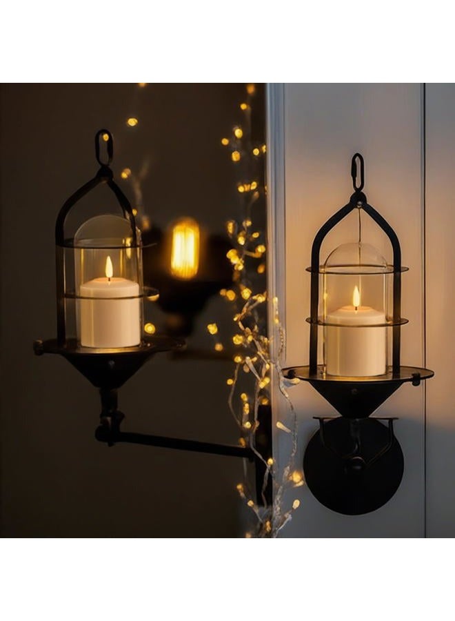 GenSwin Flameless Pillar Candles ing with Timer, Battery Operated Real Wax LED Votive 3D Wick Candles 6 Pack White(Battery Include, 2 x 3.2 Inch) - Image 2