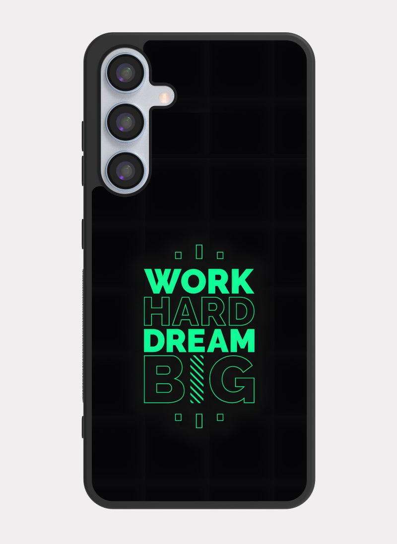 بكسلات كفر سامسونج جالكسي ايه 55 اقتباس انجليزي اعمل بجد و وخلي حلمك كبير - Image 1