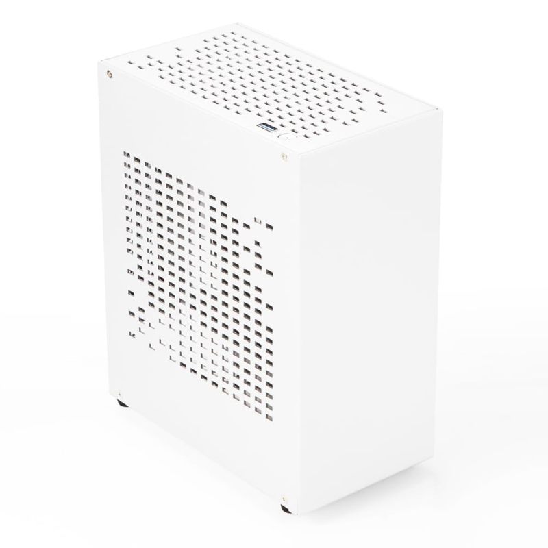 حاوية Mini ITX: لون أبيض، حجم 1/10 من حجم الهيكل التقليدي - تحكم حراري فعال، تشغيل نظام مستقر، حاوية HTPC للعمل المكتبي، التصميم، الألعاب، التعلم - Image 1